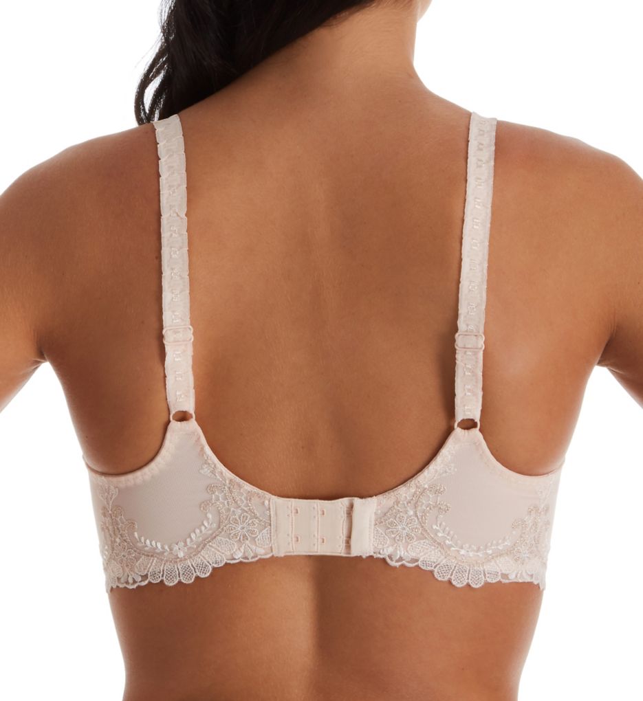 Carmen Embroidered Tulle Low Neck Bra