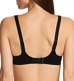 Gaby Low Necked Underwire Bra Black 32C