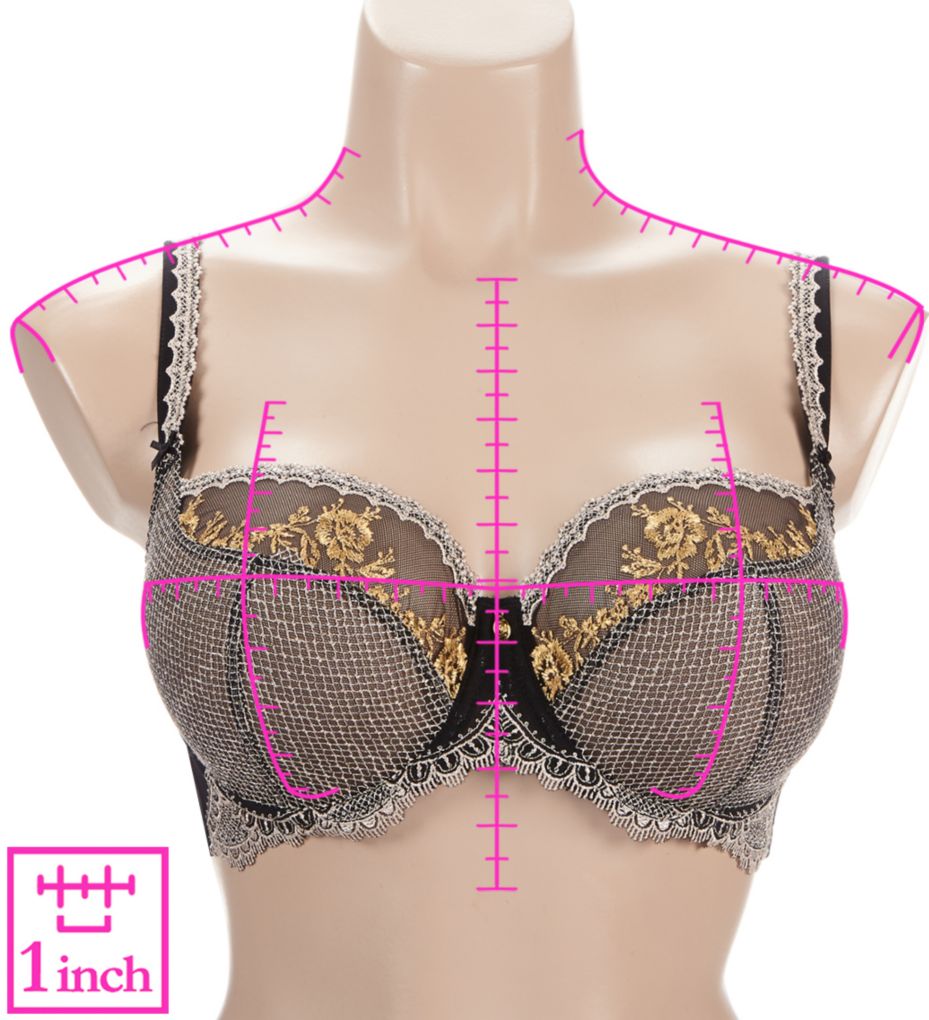 Empreinte Black ELLA Low-necked bra – LaBella Intimates & Boutique
