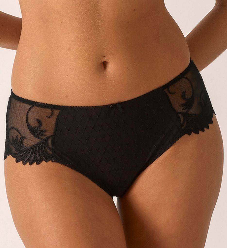Empreinte Women's Thalia Boyshort Panty in Black | Plus Size 2XL | HerRoom.com