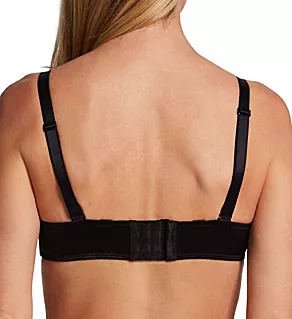 Melody Underwire Seamless Triangle Bra Black 40D