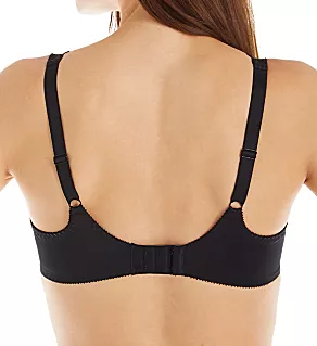 Thalia Underwired Low-Neck Bra Black 32C