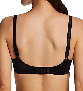 Cassiopee Seamless Spacer Foam Underwire Bra Black 32C