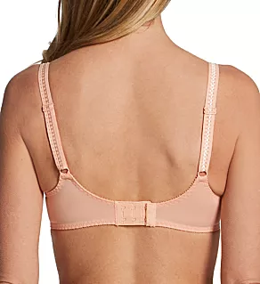 Cassiopee Seamless Spacer Foam Underwire Bra Peach 32C