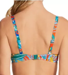 Color Underwire 3 Part Cup Swim Top