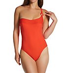 Escale One Shoulder One Piece Swimsuit