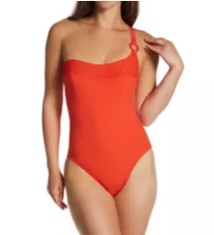 Escale One Shoulder One Piece Swimsuit