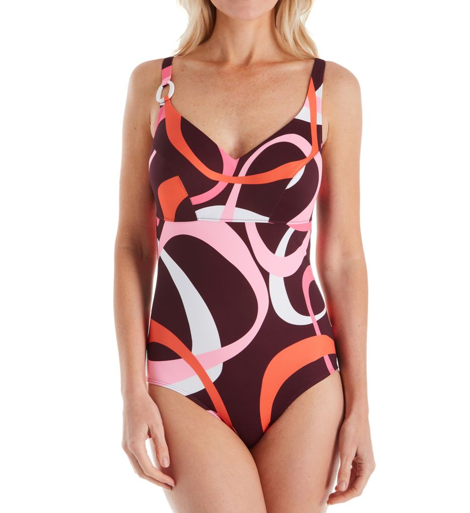 Move Non-Wire One-Piece Swimsuit-fs