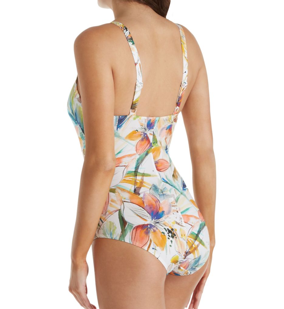 Barbade Underwire Ruched One Piece Swimsuit