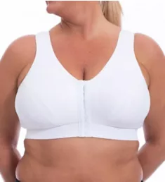 Lite Front Close Sports Bra White S