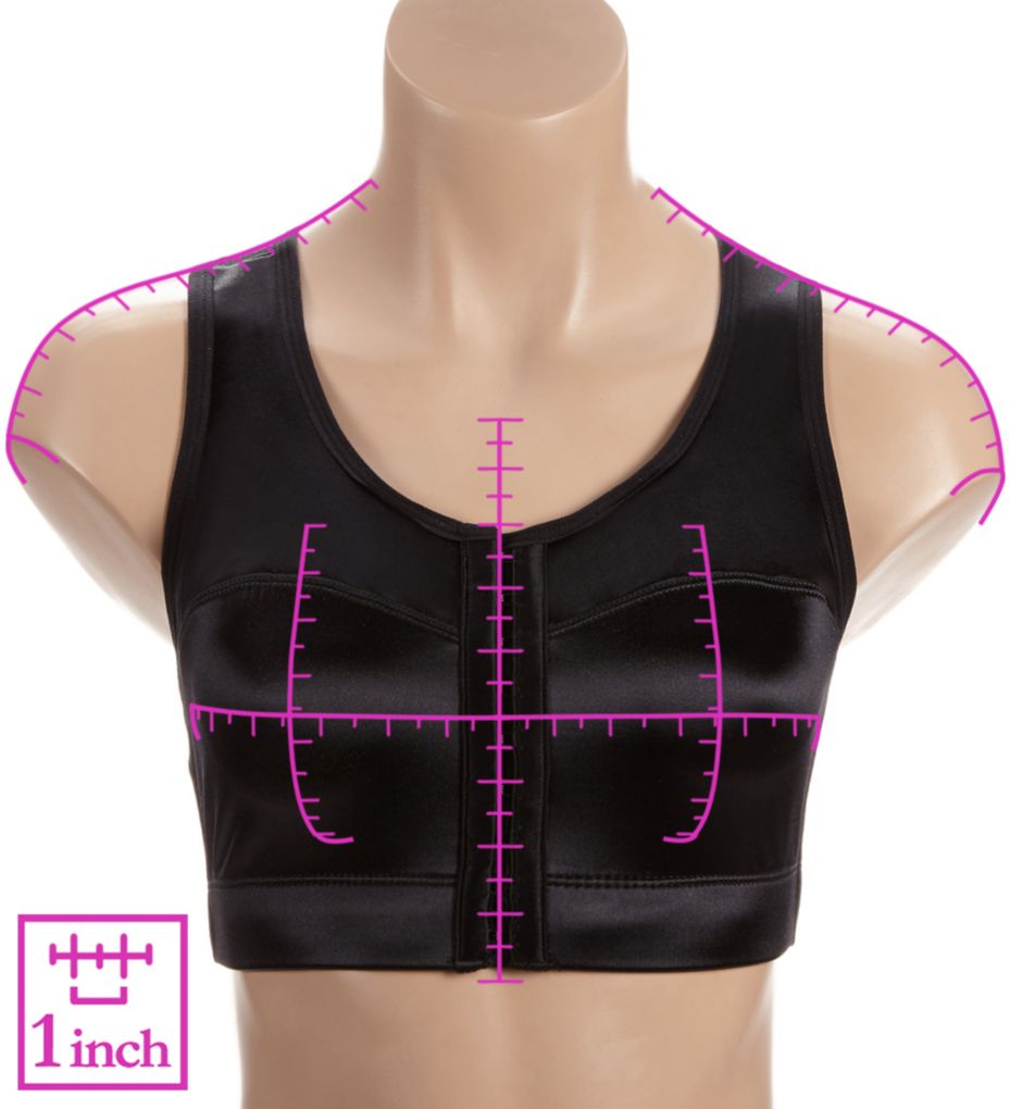 High Impact Racerback Front Close Sports Bra-ns7