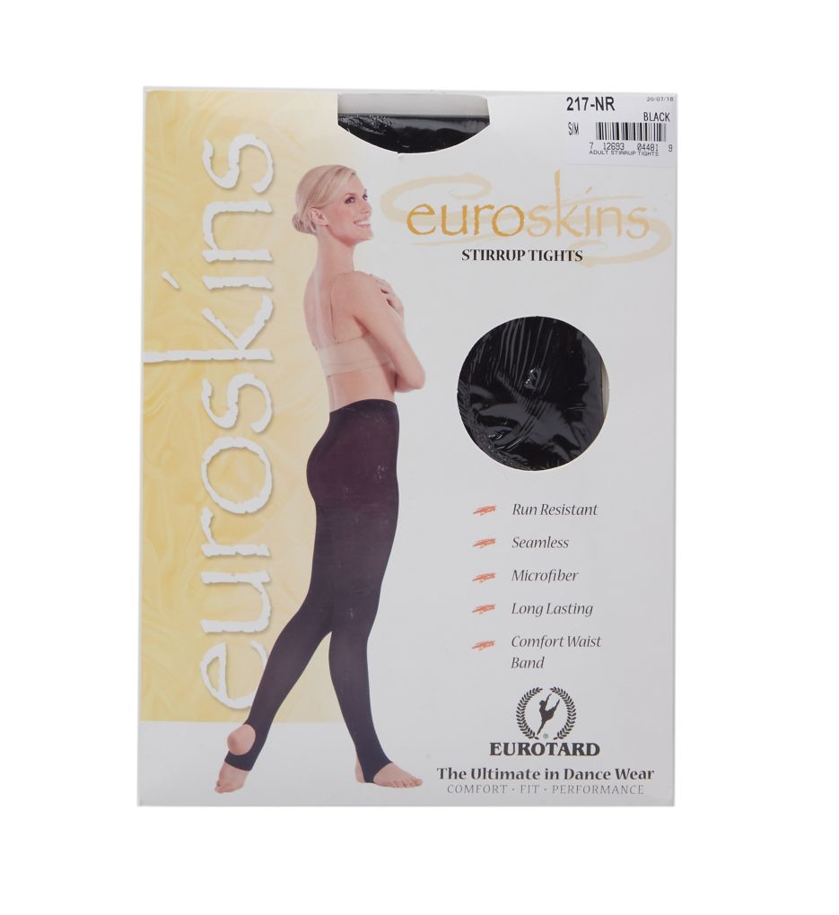 Run Resistant Comfort Waist Stirrup Tights-cs1