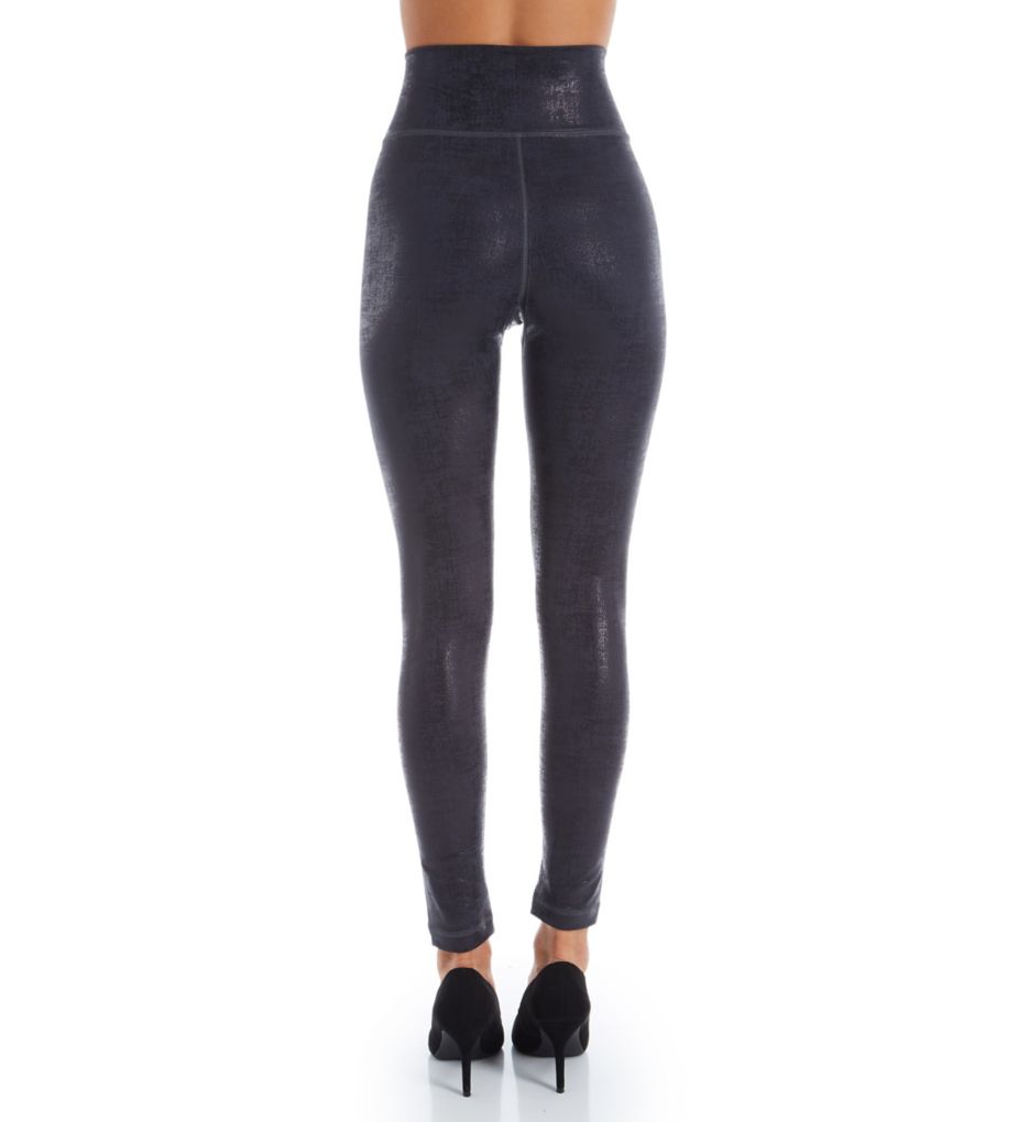 Faux Leather High Waist Contour Leggings