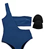 Everyday Sunday Sunrise Bay Cutout One Piece Swimsuit with Bandeau J0006 - Image 3