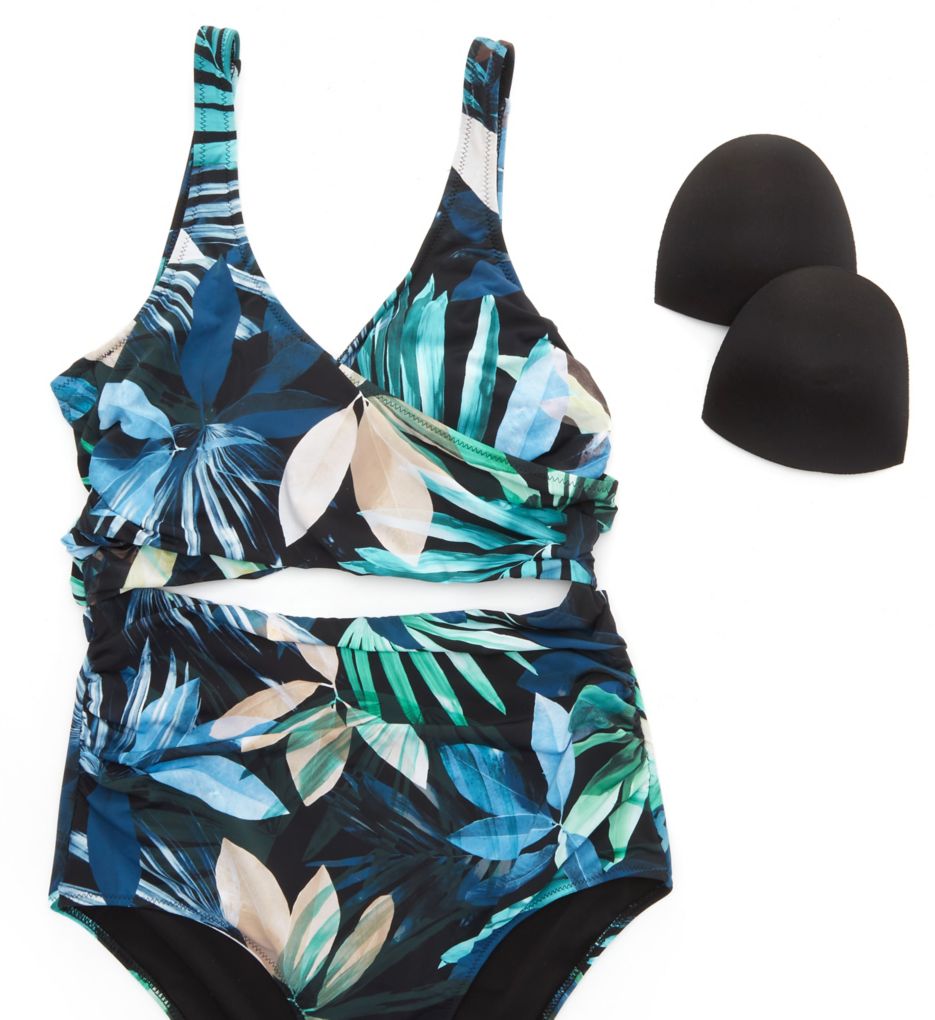Everyday Sunday The Wrap One Piece Swimsuit L0136 - Image 4