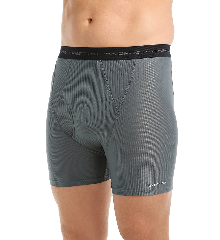 Ex Officio 2412172 Give-N-Go Boxer Briefs (Charcoal)