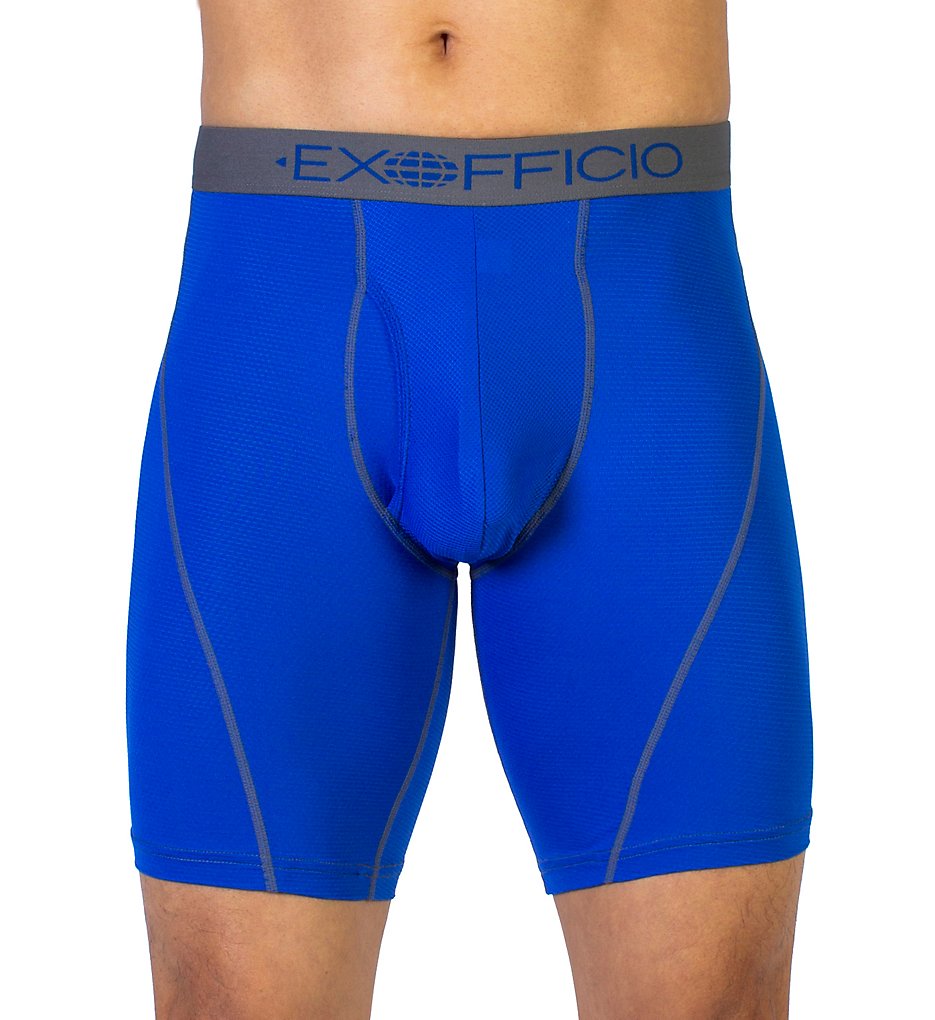 Ex Officio 2412335 Give-N-Go Mesh 9 Inch Boxer Briefs (Royal Blue)