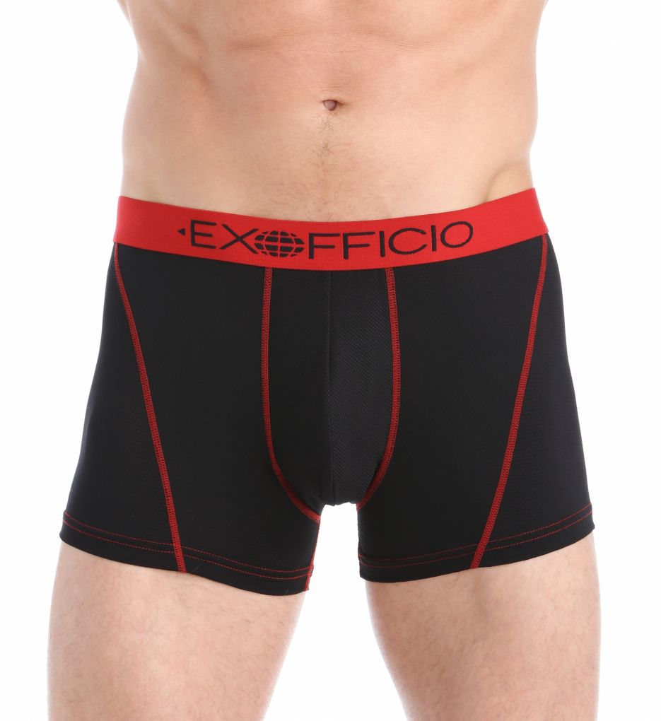 Give-N-Go Sport Mesh 3 Inch Flyless Boxer Brief-fs