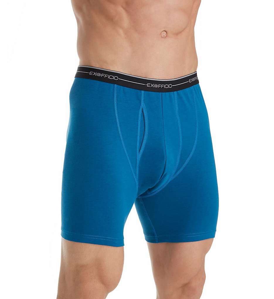 Ex Officio 2412892 Sol Cool High Tech Performance Boxer Briefs (Atlantic)