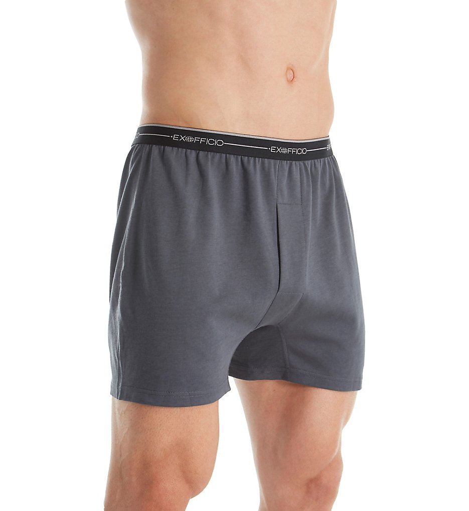 Ex Officio 2412894 Sol Cool High Tech Performance Boxer (Carbon)