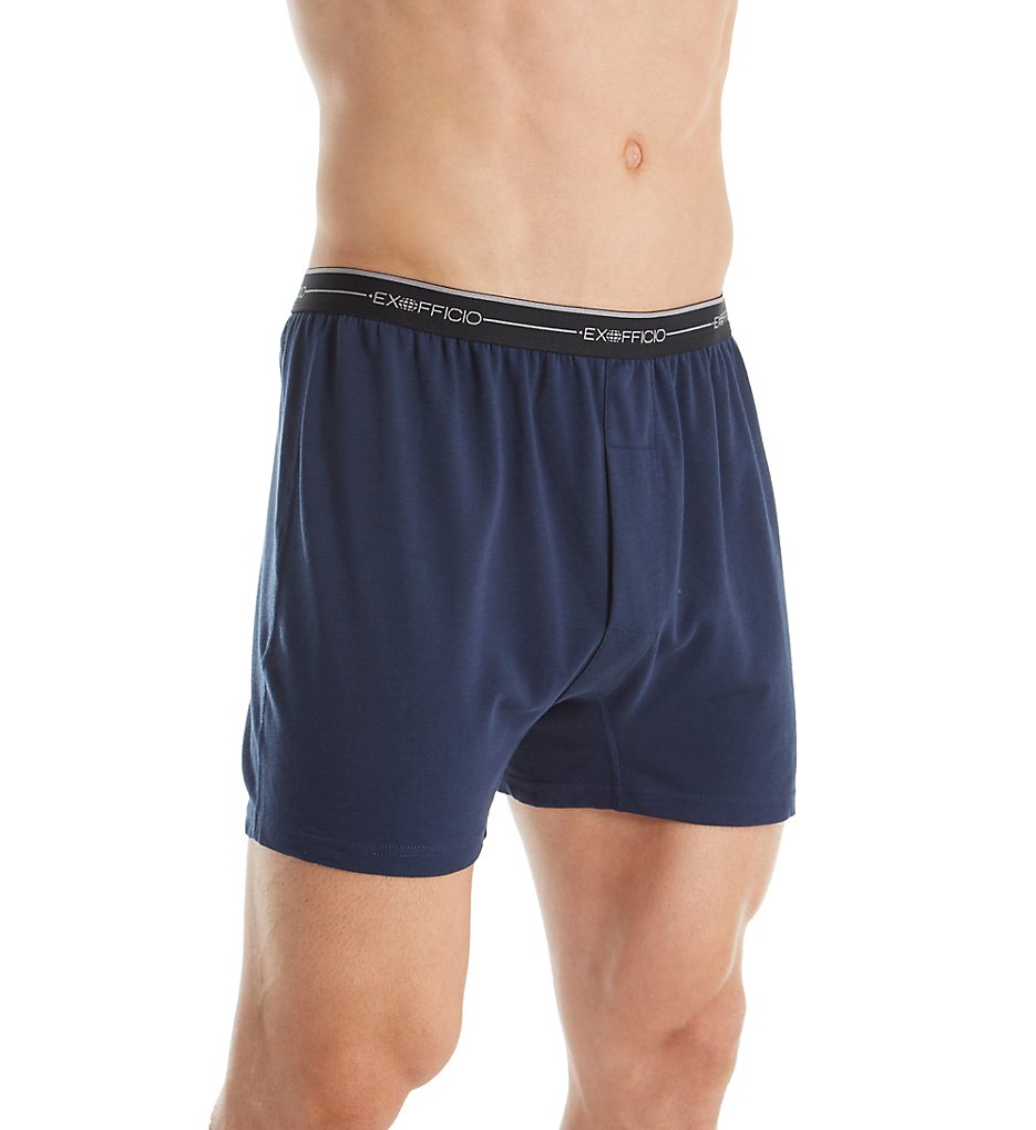 Ex Officio 2412894 Sol Cool High Tech Performance Boxer (Navy)
