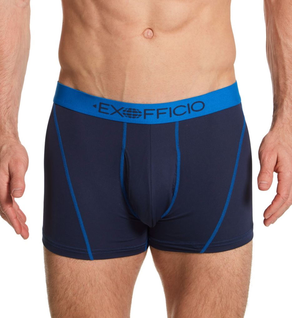 Exofficio, Underwear & Socks, Exofficio Mens Riviera Blue Givengo Boxer  Brief Size 2xl Nwt