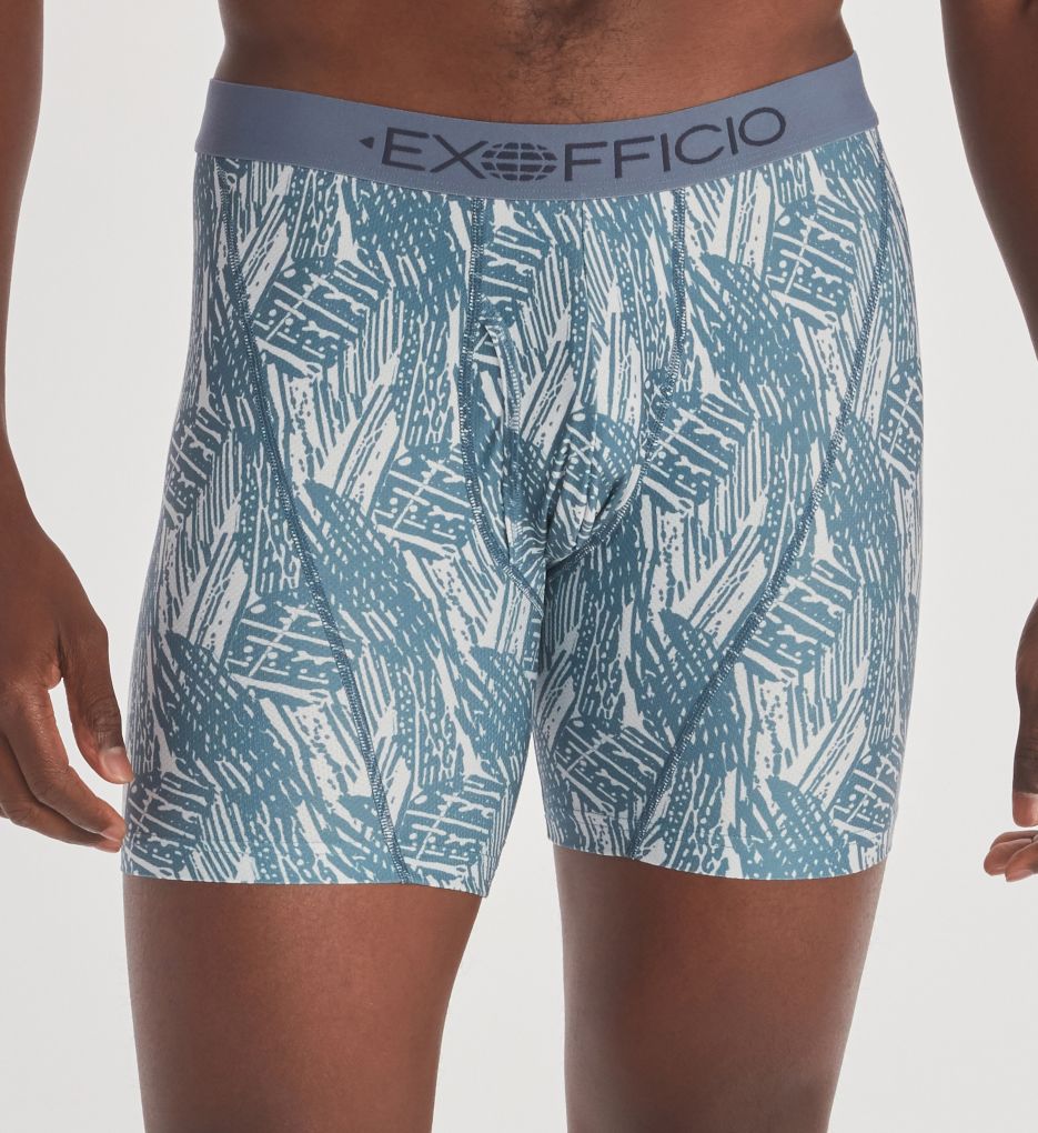 ExOfficio Give-N-Go Sport Mesh Print 3in Boxer Brief - Men's