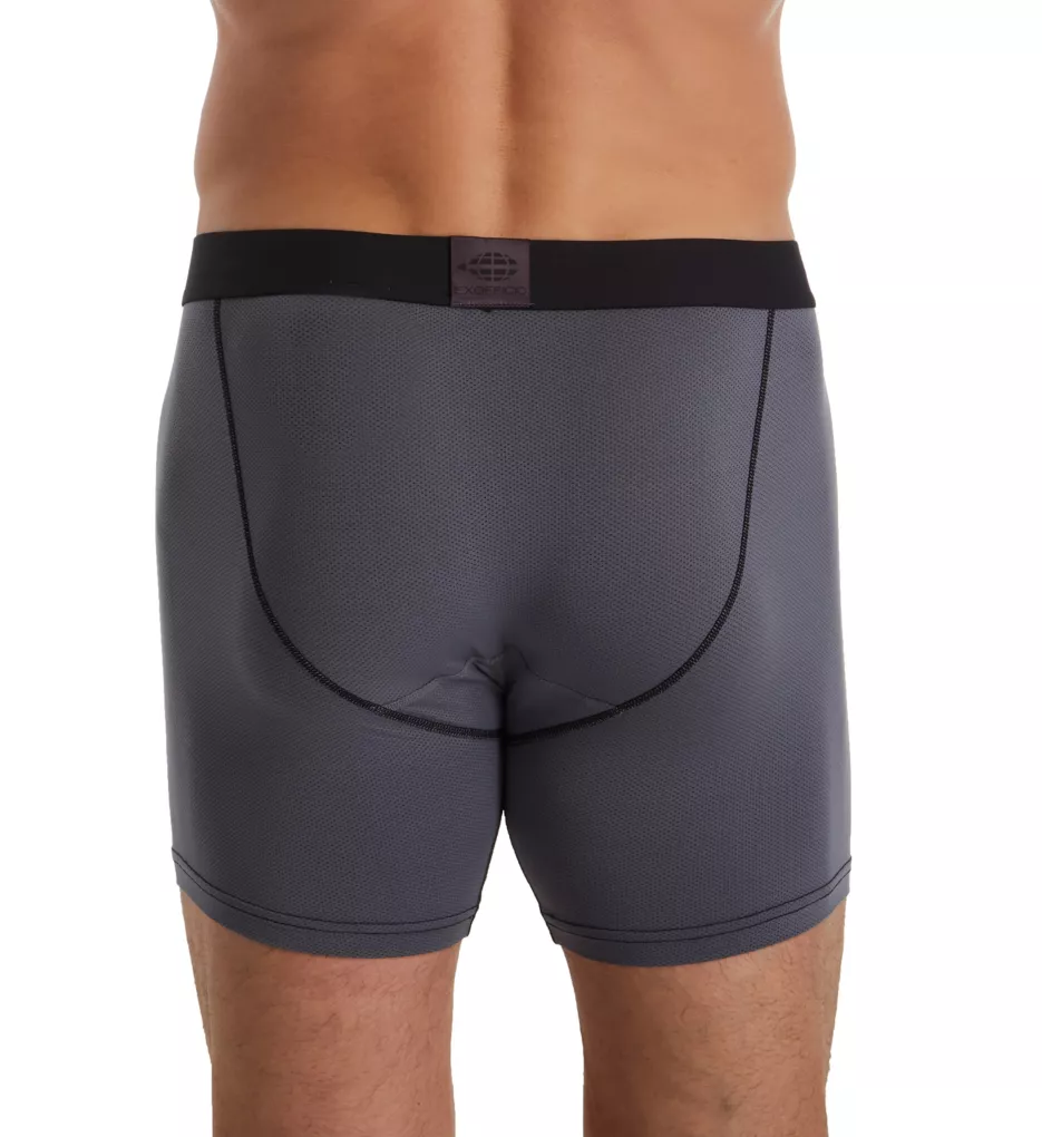 Give-N-Go Sport 2.0 6 Inch Boxer Brief Steel Onyx/Black S