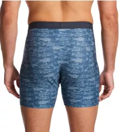 Give-N-Go 2.0 Boxer Briefs - 2 Pack Steel Onyx/Blue Fish 2XL