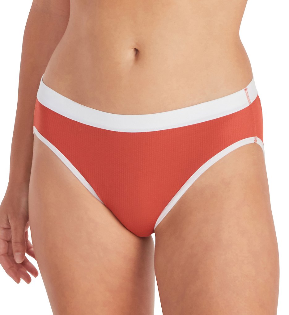 Ex Officio (2510360) - Ex Officio 3452 Give-N-Go 2.0 Sport Mesh Bikini Brief Panty (Retro Red/White XS)