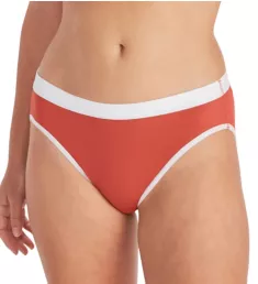 Give-N-Go 2.0 Sport Mesh Bikini Brief Panty Retro Red/White XS