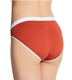 Give-N-Go 2.0 Sport Mesh Bikini Brief Panty Retro Red/White XS