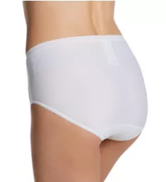 Give-N-Go 2.0 Full Cut Brief Panty White M