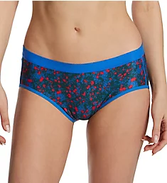 Give-N-Go 2.0 Sport Hipster Panty Lagoon Camo Dot M