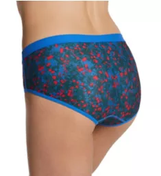 Give-N-Go 2.0 Sport Hipster Panty Lagoon Camo Dot M