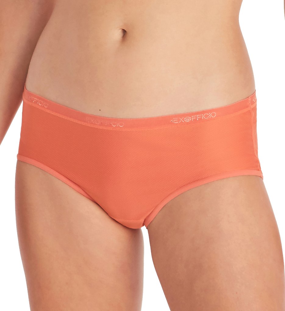 Ex Officio - Ex Officio 9783 Give-N-Go 2.0 Hipster Panty (Amber Rose XS)