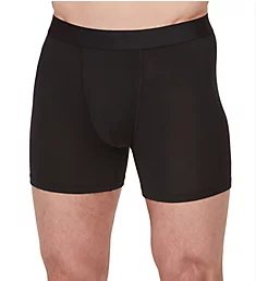Everyday Breathable Wicking Anti Odor Boxer Brief Black S