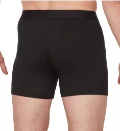 Everyday Breathable Wicking Anti Odor Boxer Brief Black M