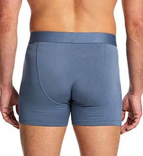 Everyday Breathable Wicking Anti Odor Boxer Brief Steel Blue 2XL
