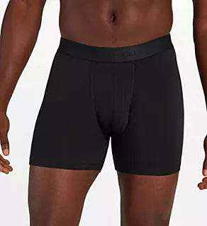 Everyday Breathable Wicking Anti Odor Boxer Brief Black S