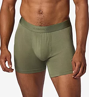 Everyday Breathable Wicking Anti Odor Boxer Brief Olive Grove 2XL