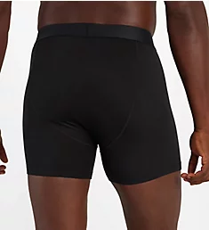 Everyday Breathable Wicking Anti Odor Boxer Brief Black S