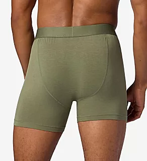 Everyday Breathable Wicking Anti Odor Boxer Brief Olive Grove 2XL