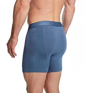 Everyday Breathable Wicking Anti Odor Boxer Brief Steel Blue S
