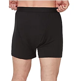 Everyday Breathable Wicking Anti Odor Boxer Black S
