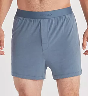 Everyday Breathable Wicking Anti Odor Boxer Steel Blue S