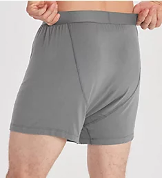 Everyday Breathable Wicking Anti Odor Boxer Grey Heather S