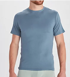 Everyday Breathable Wicking Anti Odor T-Shirt Steel Blue S
