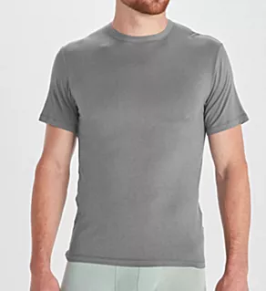 Everyday Breathable Wicking Anti Odor Crew T-Shirt Grey Heather S