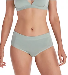 Everyday Breathable Wicking Hipster Panty Jadeite S